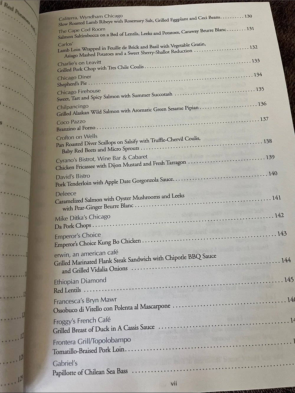 Secrets of Chicago Chefs Cookbook - Blue Hardcover by Nancy Miller